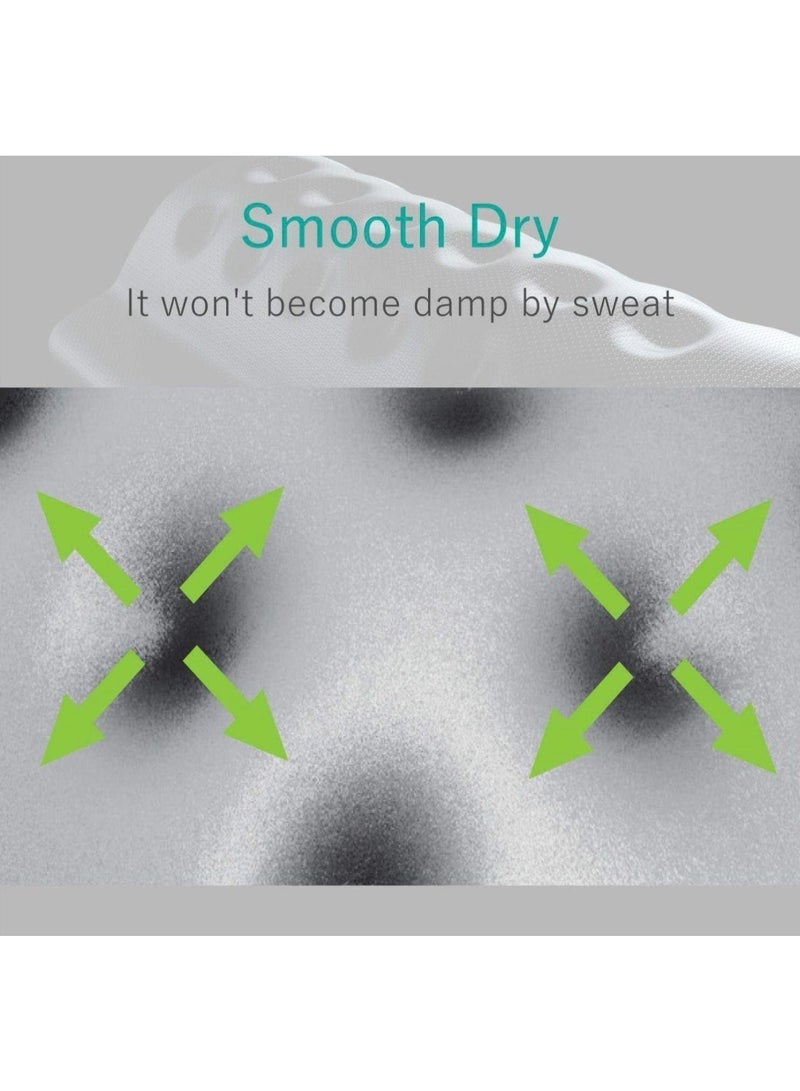 GX Keyboard Wrist Rest medical Pad for Easy Typing Pain Relief Keyboard Wrist Rest Memory Foam Wrist Rest for Office/Gaming/Computer/Laptop/Mouse Wrist Rest Pad Support Gaming (Black), - Image 5